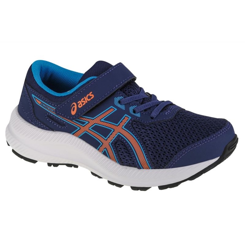 Buty do biegania Asics Contend 8 Ps Jr 1014A258-405 niebieskie