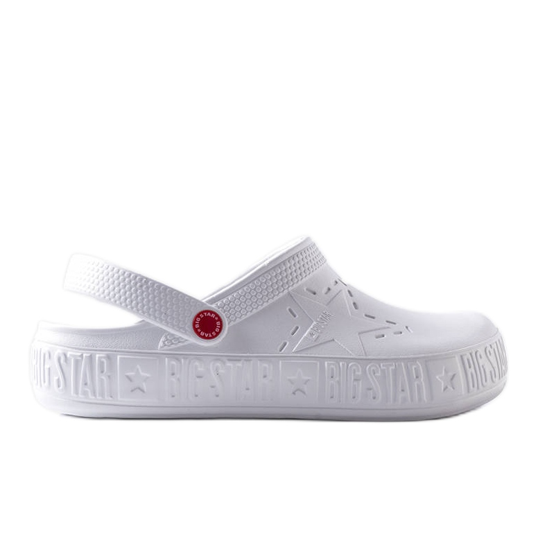 Białe klapki Big Star II175003