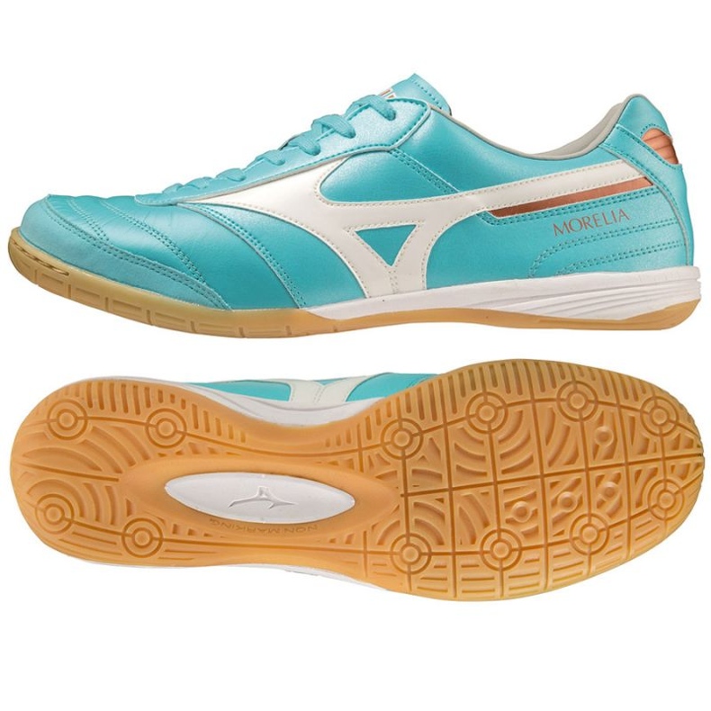 Buty Mizuno Morelia Sala Elite In M Q1GA230125 niebieskie niebieskie