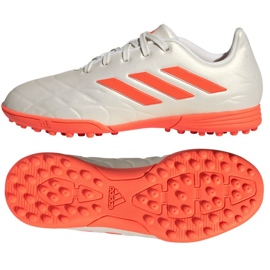 Buty piłkarskie adidas Copa Pure.3 Tf Jr GY9037 białe białe