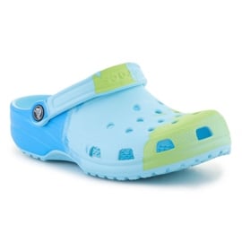 Chodaki Crocs Classicombreclog 208275-4LE niebieskie