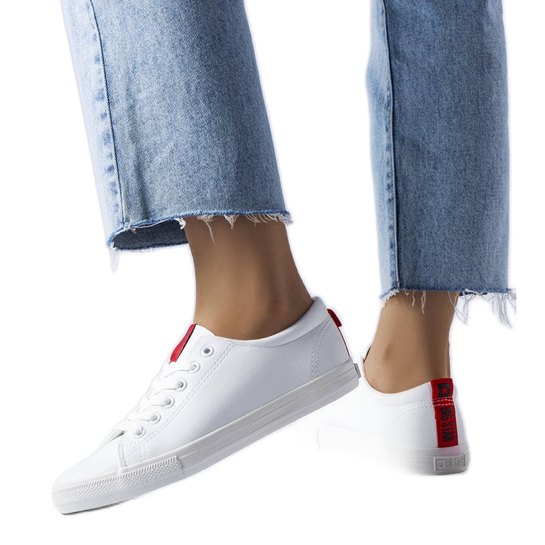 Białe tenisówki Big Star DD274685