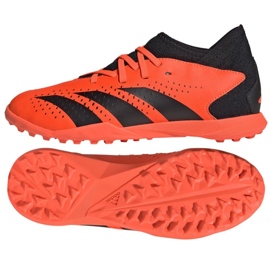Buty adidas Predator Accuracy.3 Tf  GW7079 czerwone pomarańcze i czerwienie