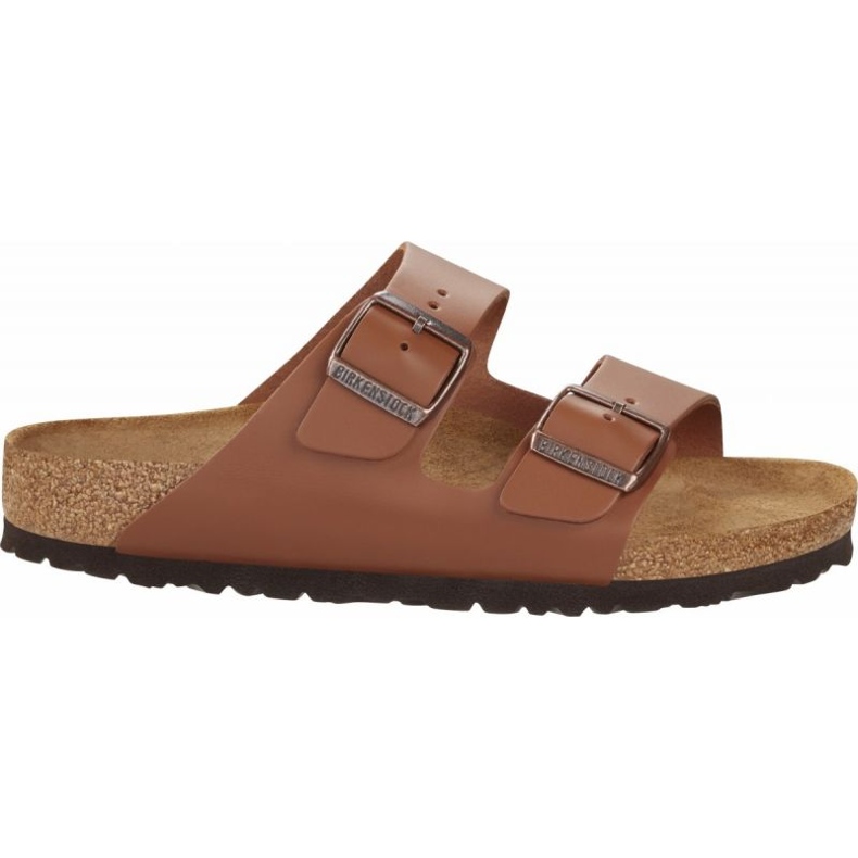 Klapki Birkenstock Arizona Nl W 1019075 brązowe