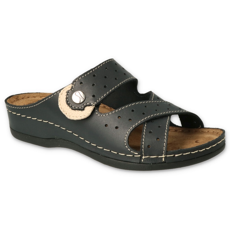 Befado obuwie damskie  158D184 czarne