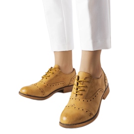 Brązowe półbuty LS5379 Taupe