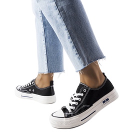 Czarne trampki Roslyn