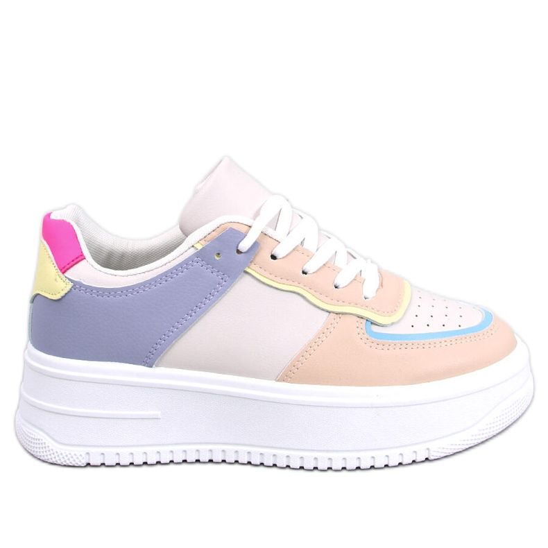 Sneakersy kolorowe Fields Beige wielokolorowe
