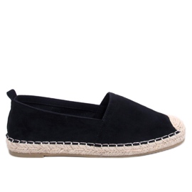 Espadryle damskie Zahn Black czarne