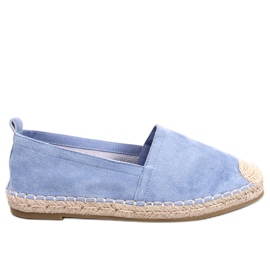 Espadryle damskie Zahn Jeans niebieskie