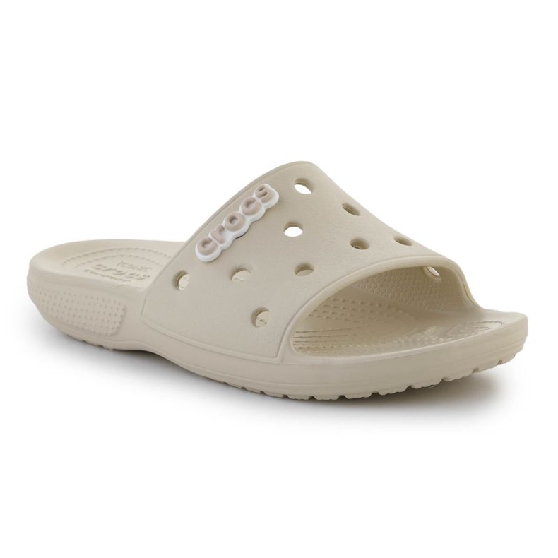 Klapki Crocs Classic Slide Bone W 206121-2Y2 beżowy