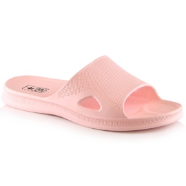 Klapki piankowe damskie różowe News 2520