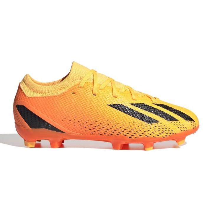 Buty piłkarskie adidas X Speedportal.3 Fg Jr GZ5072 pomarańczowe pomarańcze i czerwienie