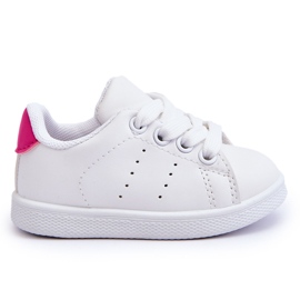 FR1 Dziecięce Buty Sportowe Biało-Różowo Miles białe