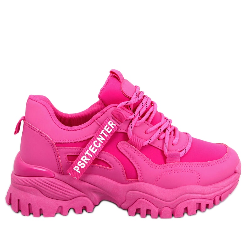 Sneakersy damskie Bains Fuksja różowe