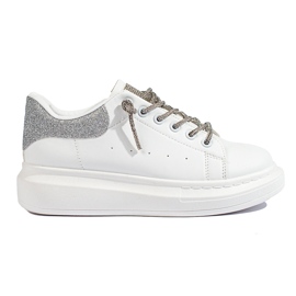 Damskie buty sportowe białe Shelovet