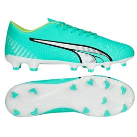 Buty piłkarskie Puma Ultra Play FG/AG M 107224 03 zielone zielone