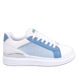 Sneakersy damskie Fontell Blue niebieskie