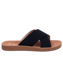 Klapki damskie Ryan Black czarne