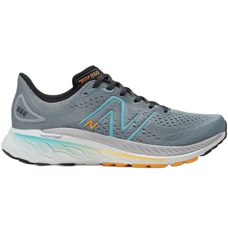 Buty do biegania New Balance Fresh Foam 860 v13 M NBM860R13 szare