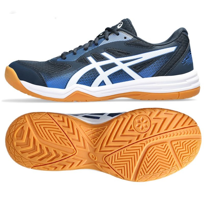 Buty Asics Upcourt 5 M 1071A086-403 niebieskie