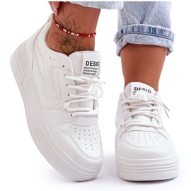 Vinceza Damskie Klasyczne Sportowe Buty Białe Avra