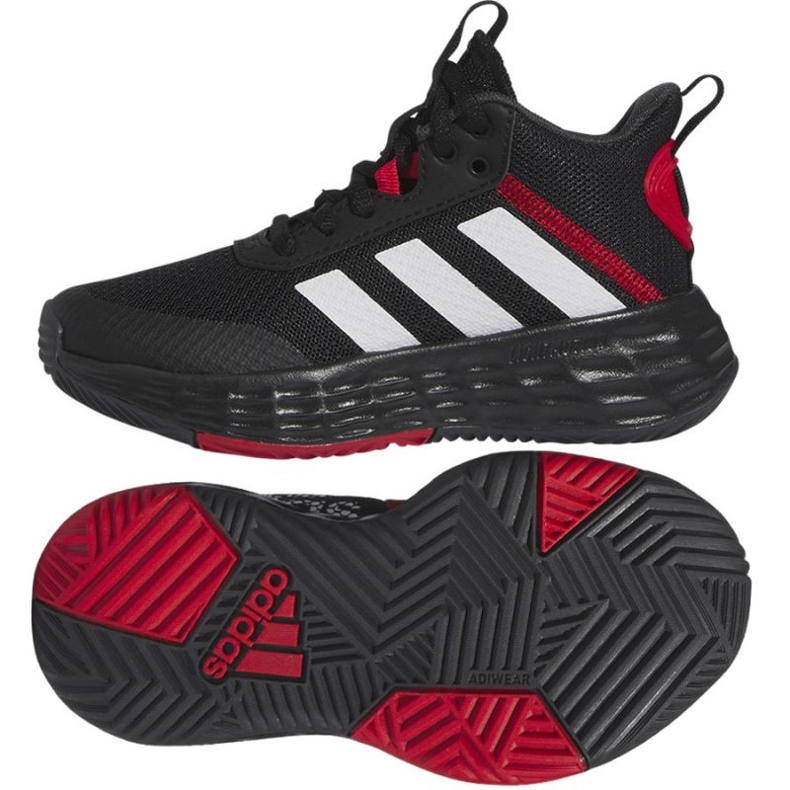 Buty do koszykówki adidas OwnTheGame 2.0 Jr IF2693 czarne czarne