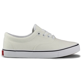 Klasyczne białe trampki damskie