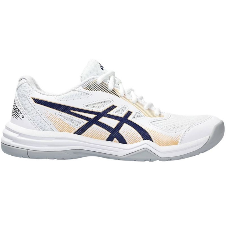 Buty do siatkówki Asics Upcourt 5 W 1072A088 104 białe białe