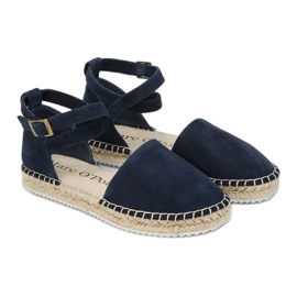 Marc O\'Polo Sandały Marc O'Polo W 10415613801305 890 niebieskie