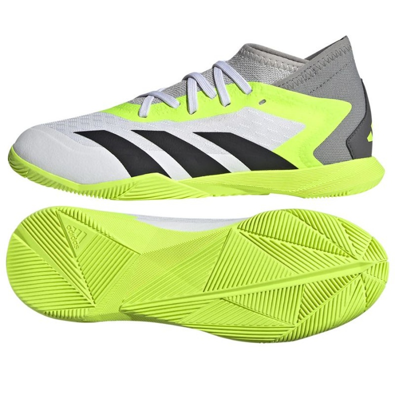 Buty piłkarskie adidas Predator Accuracy.3 In Jr IE9449 białe białe