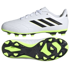 Buty piłkarskie adidas Copa Pure.4 FxG Jr GZ2551 białe białe