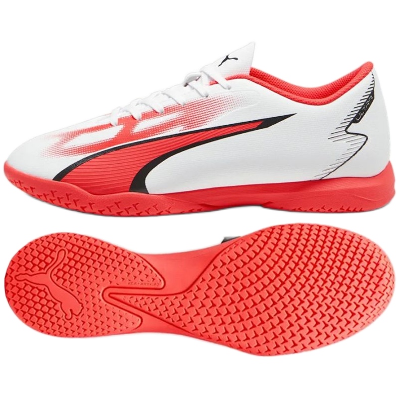 Buty Puma Ultra Play It M 107529-01 białe białe