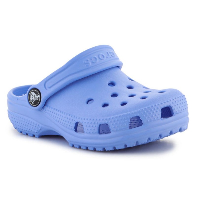 Klapki Crocs Classic Clog T Moon Jelly Jr 206990-5Q6 niebieskie