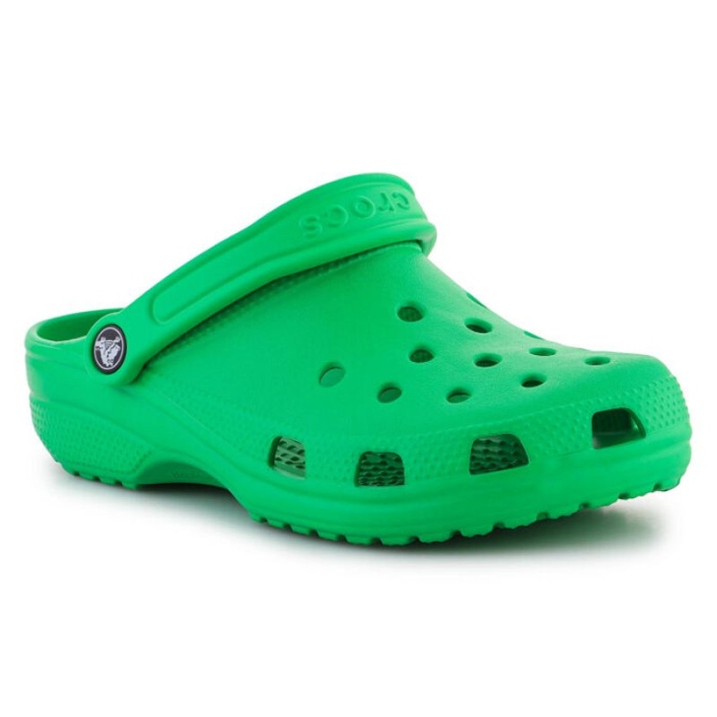 Klapki Crocs Classic Glog U 10001-3E8 zielone