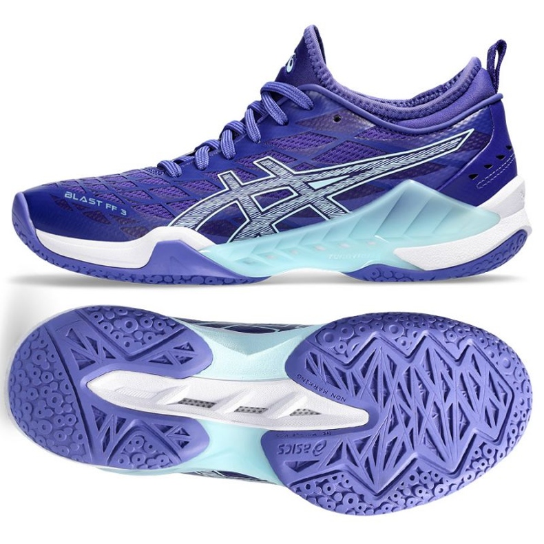 Buty Asics Blast Ff 3 M 1072A080-401 fioletowe róże i fiolety