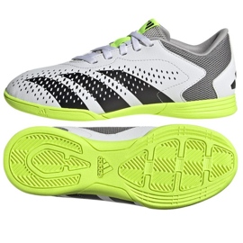 Buty piłkarskie adidas Predator Accuracy.4 In Jr IE9440 białe białe