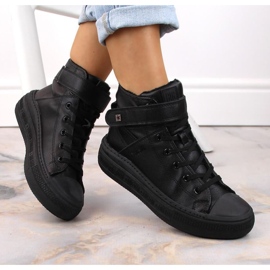 Trampki ocieplane Big Star W INT1900B czarne