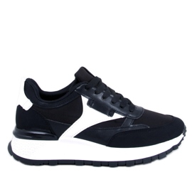 Sneakersy damskie Manson Black czarne