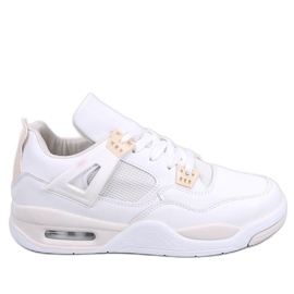 Sneakersy damskie Vedder WHITE/BEIGE beżowy