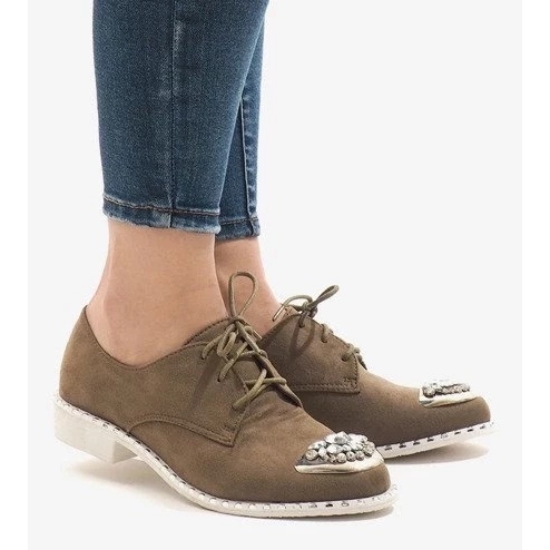 Czarne trampki damskie z ekoskóry