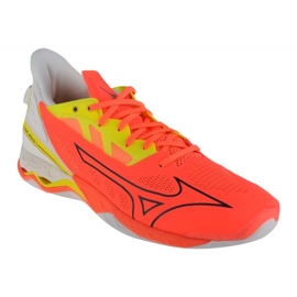Buty do piłki ręcznej Mizuno Wave Mirage 5 M X1GA235002 pomarańczowe pomarańcze i czerwienie