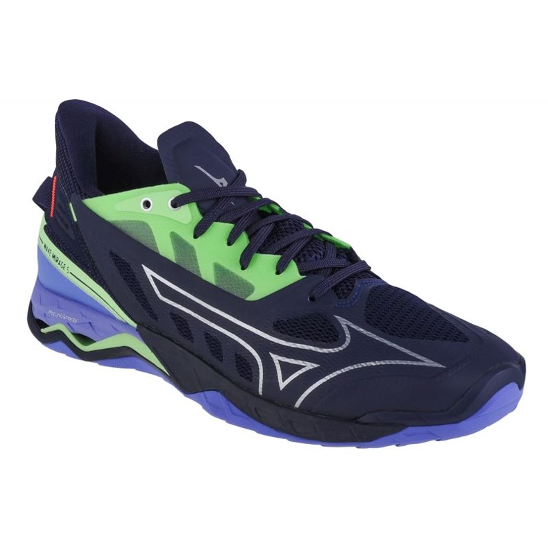 Buty do piłki ręcznej Mizuno Wave Mirage 5 M X1GA235011 granatowe niebieskie