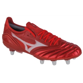 Buty Mizuno Morelia Neo Iii Beta Elite Si M P1GC229260 czerwone pomarańcze i czerwienie