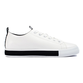 Białe klasyczne buty sportowe Shelovet