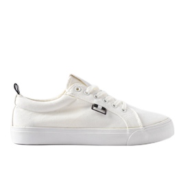 Białe tenisówki męskie Fremont