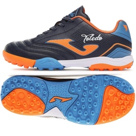 Buty piłkarskie Joma Toledo 2303 Tf Jr TOJW2303TF niebieskie