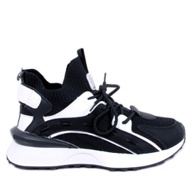 Sneakersy skarpetkowe Boyce Black czarne