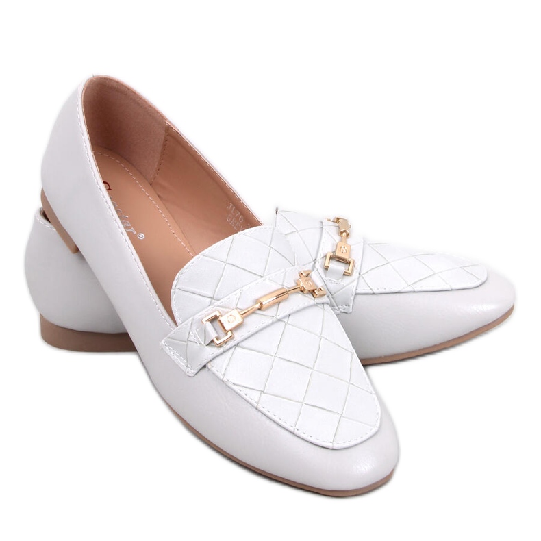 Mokasyny damskie Jennie Grey szare