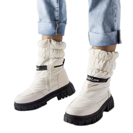 Beżowe śniegowce LoveXsnow beżowy